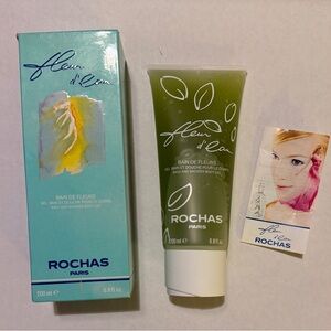 Fleur D’Eau Rochas Paris Bain De Fleur Bath & Shower Body Gel 6.8 Fl Oz